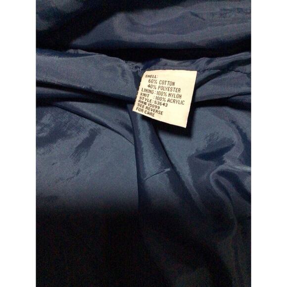 Vintage David Taylor Blue Golf Lightweight Bomber Jacket Men’s Size Large - Picture 7 of 8